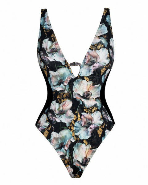 Hi Cut Plungey Triangle - Mystic Poppy | TA3