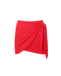 Mini Wrap Skirty - Red