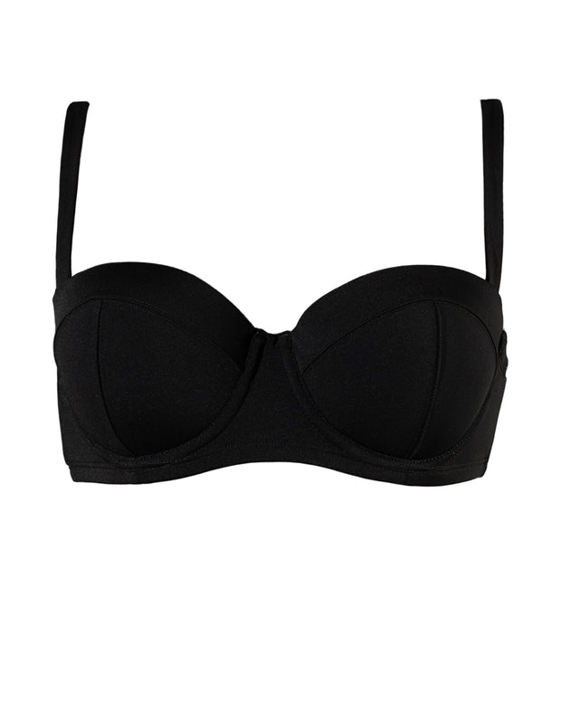 Outline image of Bombshell Bikini Top - Black