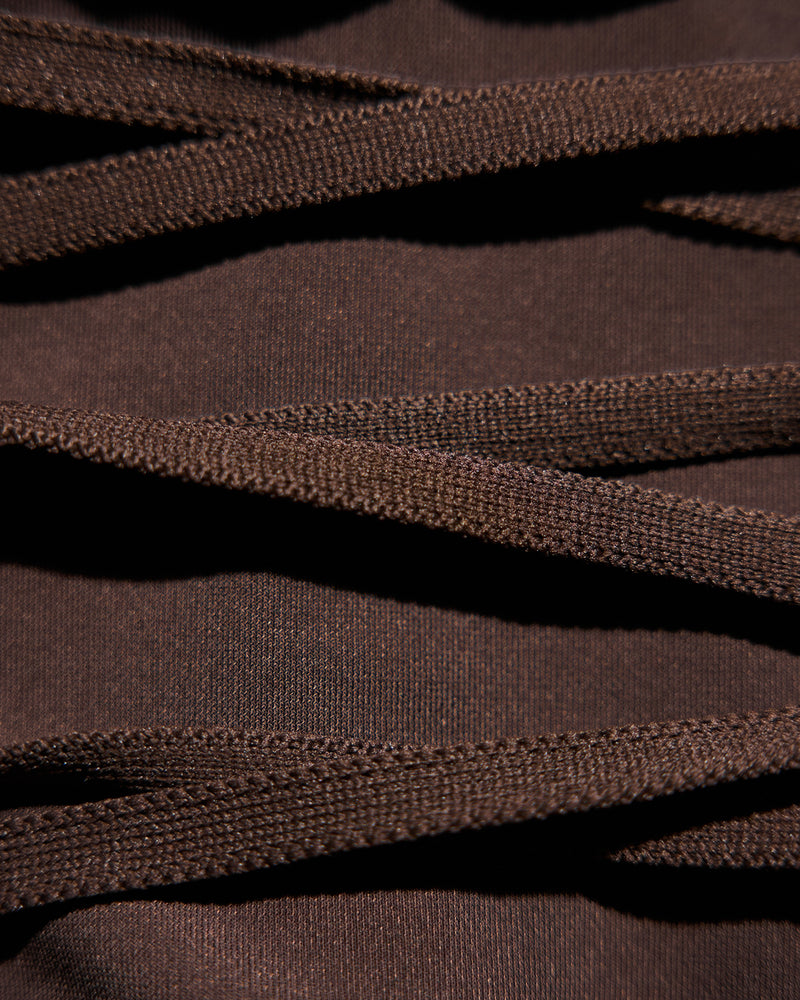 Close-up of Goddessy Maxi Shapewear Dress material