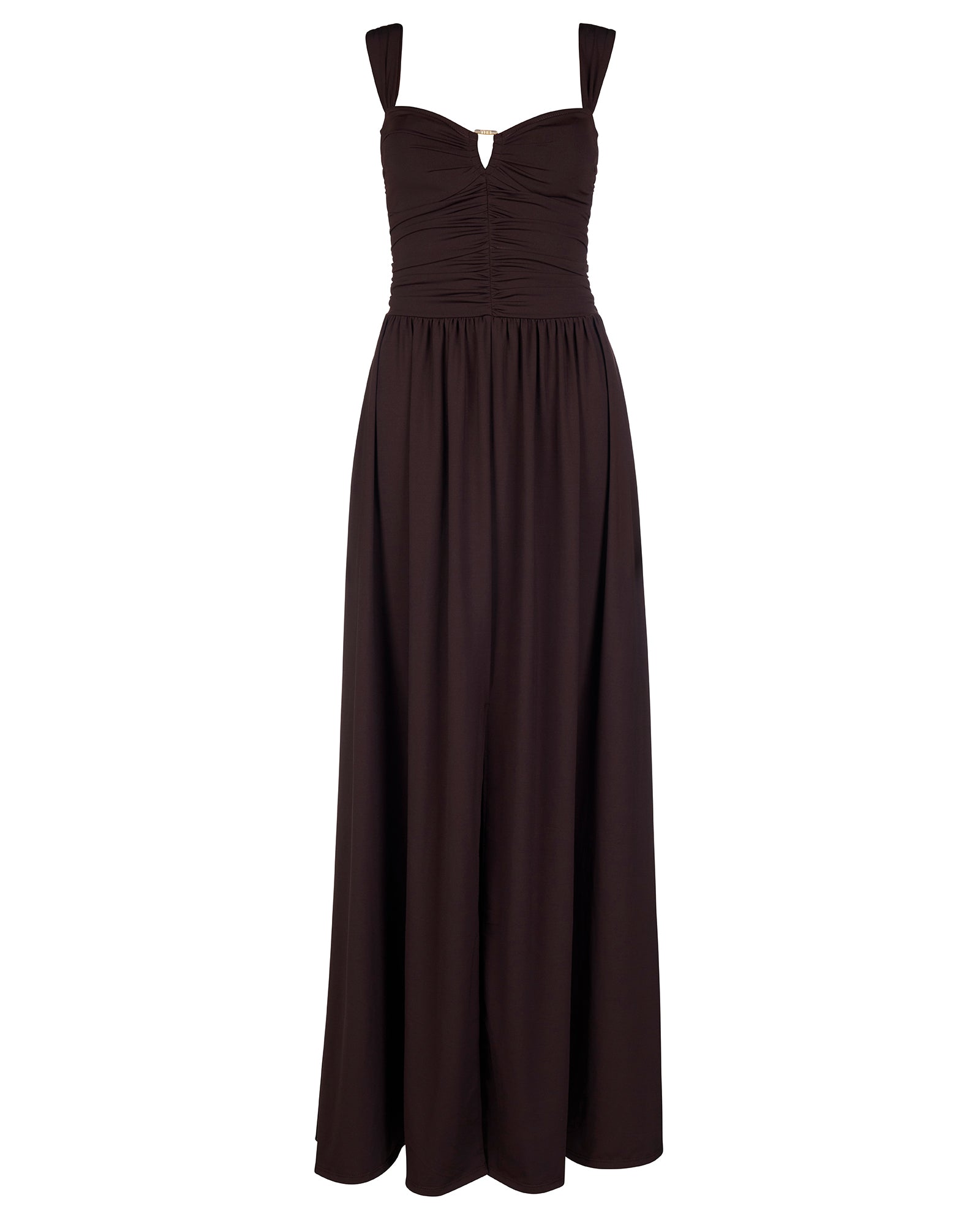 Goddessy Maxi Shapewear Dress - Golden Zebra | TA3