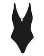 Outline image of Hi Cut Plungey Triangle - Black
