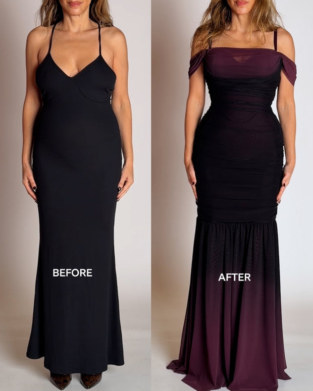ta3 scoopy long sleeve rib mermaid dress sizing The perfect dress from @ta3 thats curvy girl friendly & has you all the way snatched! , Use Code: CELIAROSELOVE for 10% off at checkout from @ta3 , Dont forget to save + share if you love this