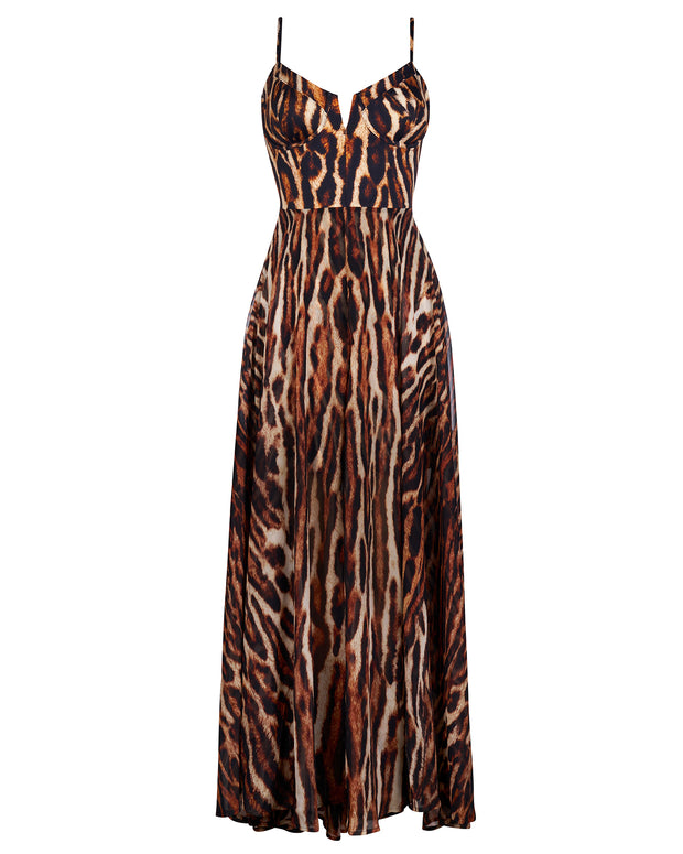uo vixen satin corset midi dress Black Satin Corset Detail Midi Dress