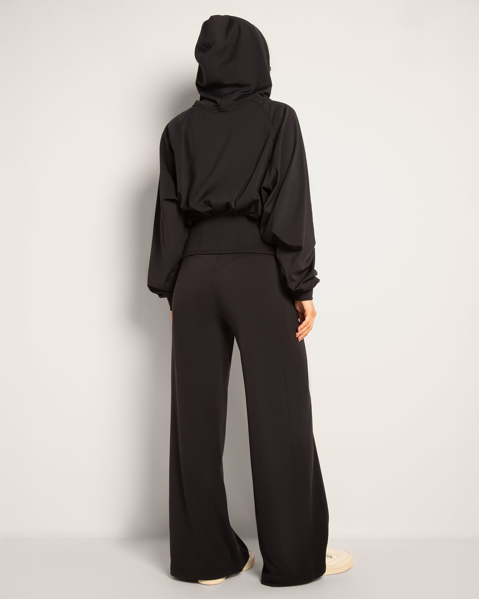 Cloudlined Wide Leg Pant - Soft Black | TA3