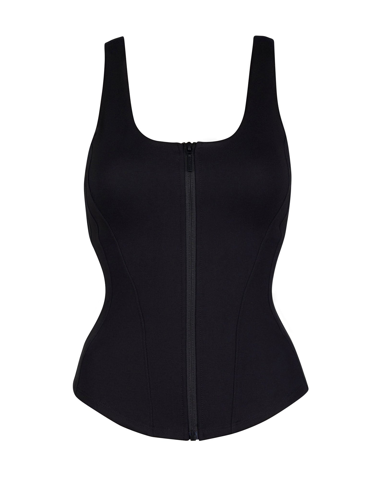 トップス MY WEAKNESS PADDED SOFT TUNK TOP Ravvi Soft Padded Top - Black – The Frankie Shop