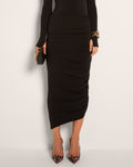 Close up image of Goddess Shaping Skirt - Black