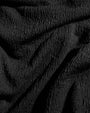 Fabric swatch of Lifty - Contour Crinkle Black/White