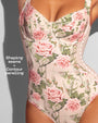 Detail graphic of Lifty - Contour Thorny Rose/Oat highlighting shaping seams