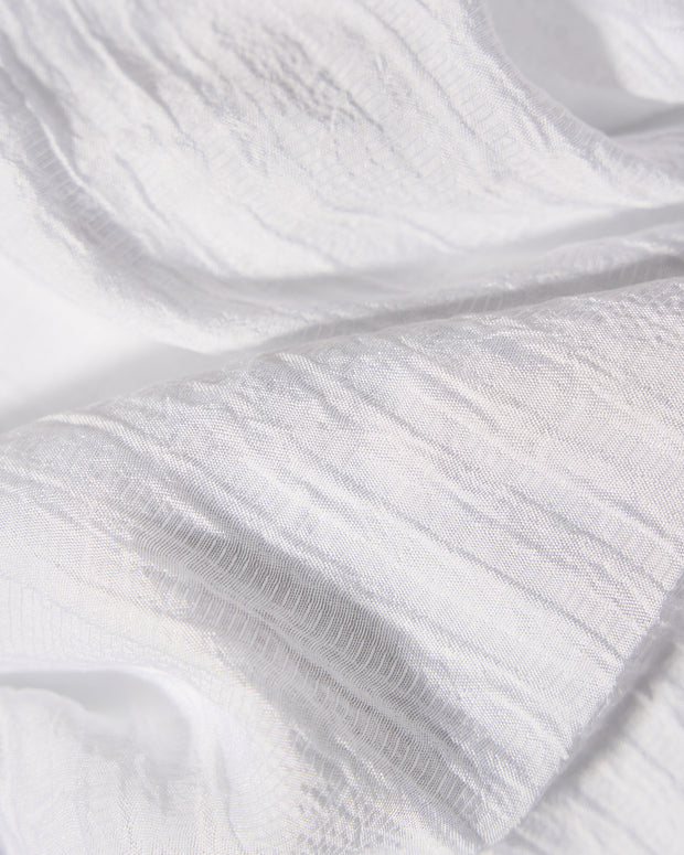 Close up swatch of Flowy Shirt - Gauze White