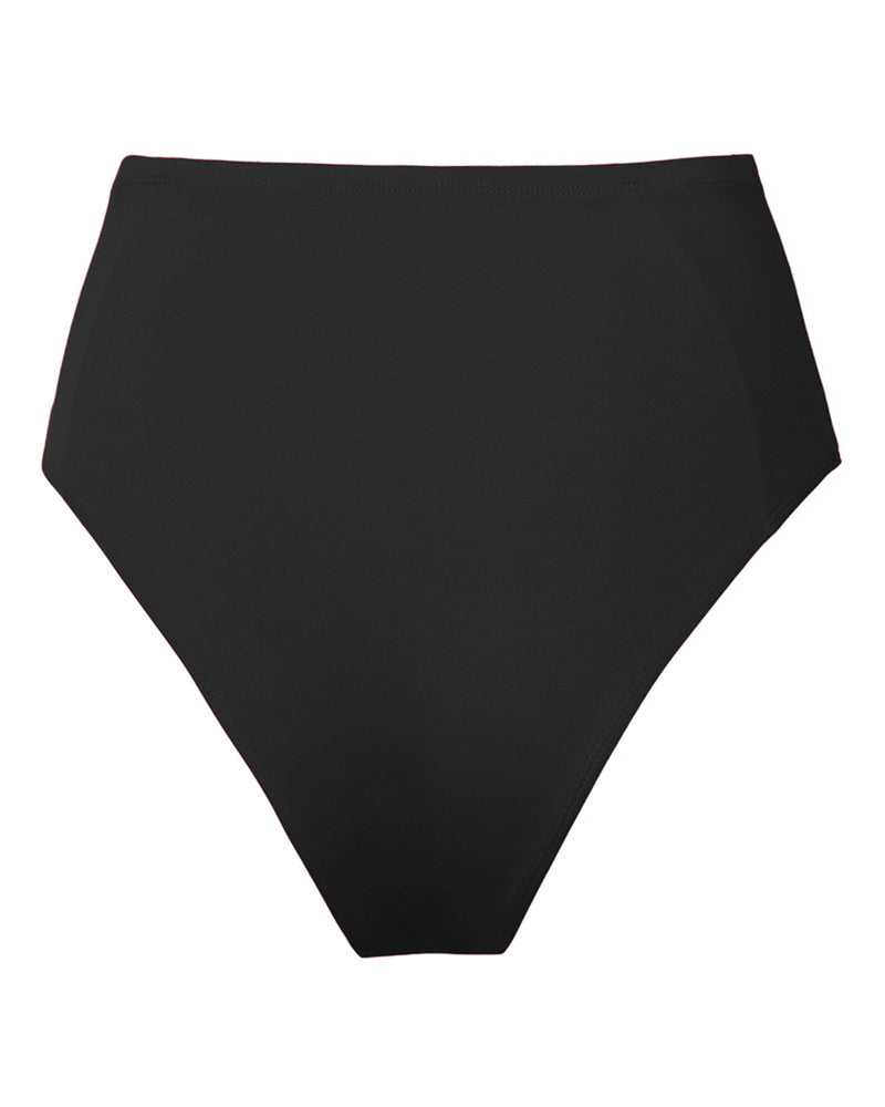 Outline image of Hi Cut Kini Bottom - Black