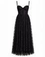 Outline image of Bombshell Maxi Dress - Lace Black