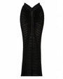 Mermaid Adjustable Maxi Skirty - Crochet Black