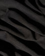 Fabric swatch of Ringy Sheer Slit Skirty - Black