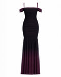 Outline image of Sweetie Mermaid Dress - Ombre Garnet