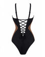 Outline image of Plungey Triangle - Contour Black/Cocoa/Tawny back