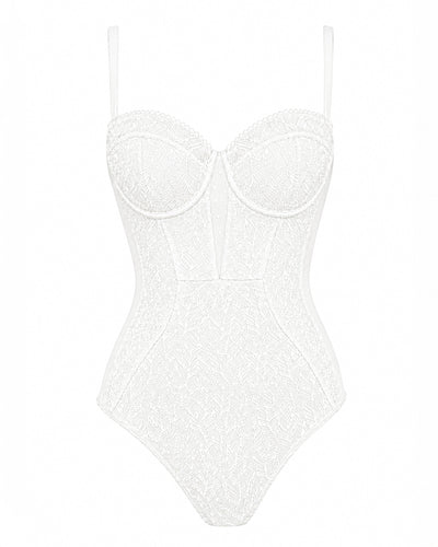 Outline image of Brazilian Bombshell - Lace White