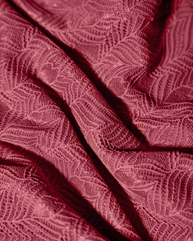 Fabric swatch of Bombshell - Lace Mauve