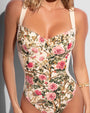 Close up shot of Brazilian Lifty - Contour Rose Leopard/Pinky Oat front 