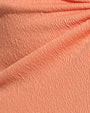 Fabric swatch of Ringy Mini Skirty - Crinkle Papaya