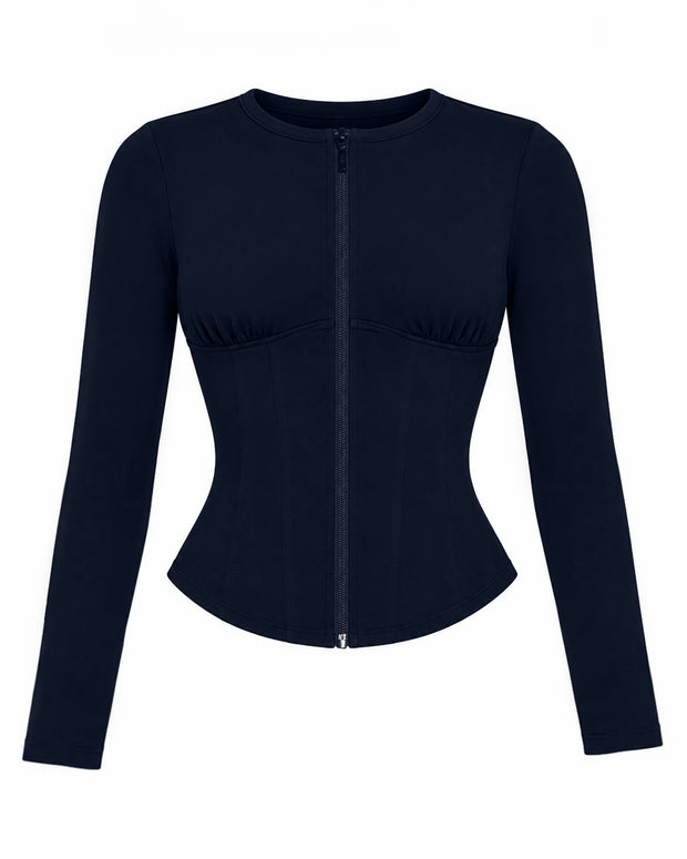 Outline image of Corsety Long Sleeve Top - Midnight