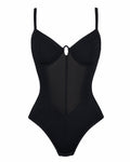 Outline image of Corset Bodysuit - Black