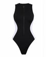 Outline image of Hi Cut Sleeveless Surfy - Contour Black/White