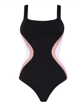 Outline image of Squarey - Contour Black/Rose/White