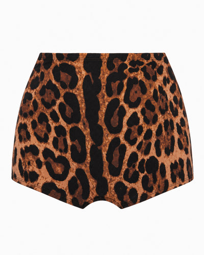 Outline image of Boy Shortie - Symmetric Leopard