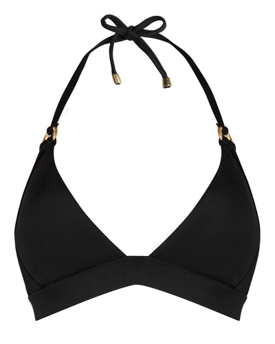 Outline image of Triangle Bikini Top - Black
